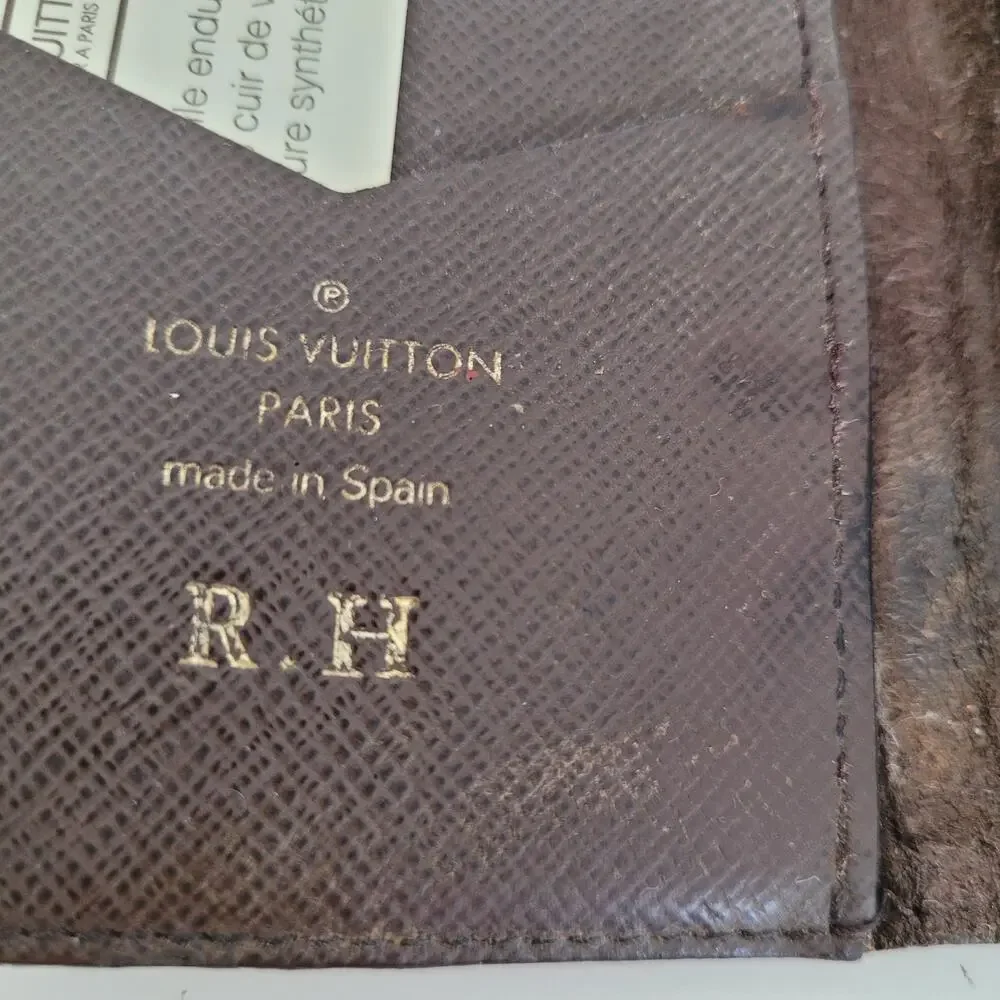Authentic‎ Louis Vuitton LV Monogram Folio iPhone X Case Brown Phone Case